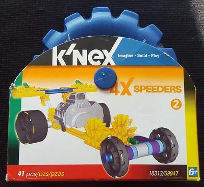 K'NEX 4X SPEEDERS 41 piezas (imagina-construye-jugar) desde 2006 - NUEVO Foto 1 de 4