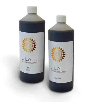 LA TANNING COMPANY LA Tan Spray Tanning Solution Offer ~ 2 x Litres ~ Award Winning Vegan Tan!