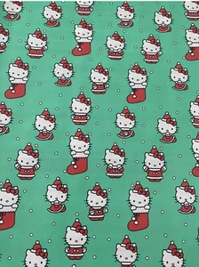 HELLO KITTY Christmas Wrapping Paper 50 sq ft Large - Picture 1 of 4