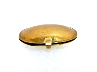 Boite ovale en laiton - Artisanat de poilu 1914/18 - Photo 1/4