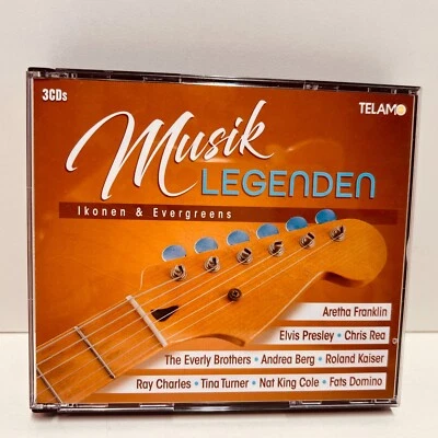 3 CD - Musik Legenden - Ikonen & Evergreens - GUT   #4814 - Bild 1 von 4