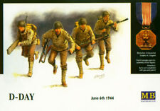 Master Box MB 1/35 3520 WWII US Army (D-Day Omaha 6th June 1944) (4 Figures)
