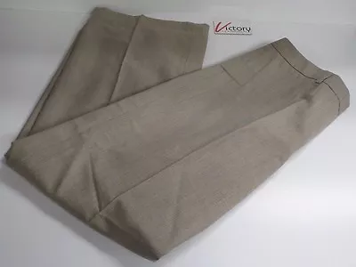 Cintas Women's Sheffield Slacks 112985 Tan Sharksin Business Work Size 12 20 - Image 1 of 4