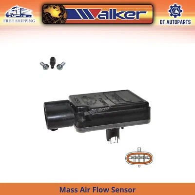 Sensor de flujo de aire masivo Walker 1990 1991 1992 para Ford Mustang 1989-1993 5,0 L V8 Foto 1 de 4
