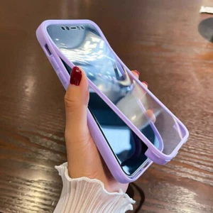 Luxury 360 Front+Back Clear Phone Case For iPhone 16 15 14 13 12 Pro Max Cover - Picture 1 of 21