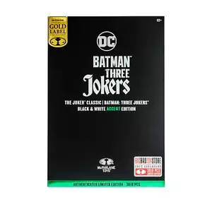 McFarlane DC Multiverse The Joker Classic Batman: Three Jokers B&W Accent Figure - Picture 1 of 10