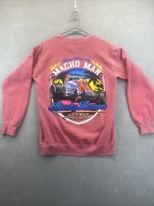 Brady Bacon Sweatshirt Small Pink Sprint Car Racing Pullover - Picture 1 of 10