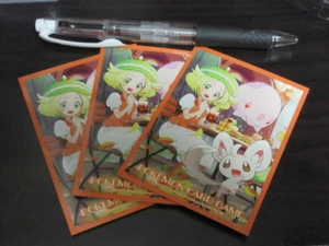 3 Blätter Pokemon Karten Deck Schild Set Bianca 2024 Sleeve Japanisch - Bild 1 von 2