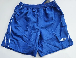UMBRO Big Girl's Size YM M Royal Blue White Soccer Palace Shorts Youth Medium - Picture 1 of 2