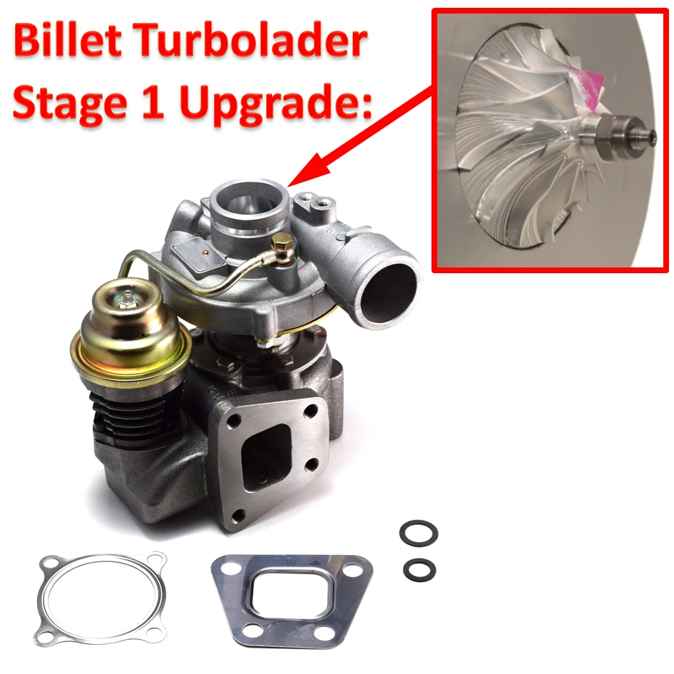Upgrade Turbolader VW Transporter T3 1,6 TD Billet Turbo Stage 1 + Dichtungssatz - Bild 1 von 4