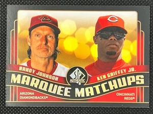 2008 SP Authentic Marquee Matchups Ken Griffey Jr / Johnson 9522 - Picture 1 of 2