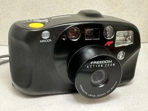 Minolta AF Freedom Action Zoom 38-60mm 35mm Camera Film TESTED - Picture 1 of 9