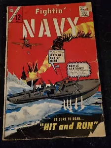 FIGHTIN' NAVY: #115 Comic Book / 1964 Charlton Comics - Picture 1 of 2
