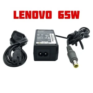 Genuine Lenovo AC Adapter 65W for Laptop Thinkpad T510i X130E X140E X200s X220i - Picture 1 of 10