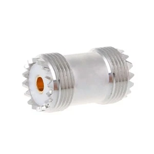 UHF SO239 Female To Female Jack Panel Mount RF Coaxial Adapter Connector Straigh - Zdjęcie 1 z 8