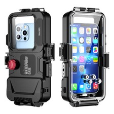 98FT Waterproof Underwater Photography Diving Case For iPhone Series(From 7-14)