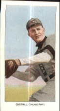 1909-11 T206 Reprint Baseball Card #374 Orval Overall/Hands at Waist