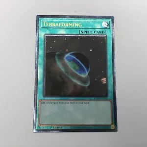 Yugioh Terraforming RA04-EN084 Prismatic Ultimate Rare - Picture 1 of 2