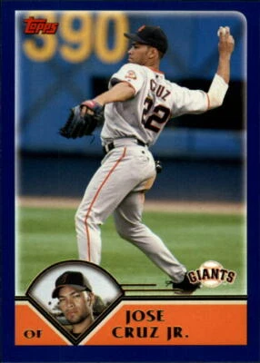 2003 Topps Chrome Traded  #T69 Jose Cruz Jr. - NM-MT  - Image 1 of 2