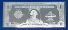 Series 1998 Copy of 1923 $1 One Dollar Silver Certificate Plated in .999 Silver