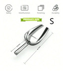 1 pc Stainless Steel Multi-Purpose Kitchen Shovel - Ice, Coffee, Flour & More
