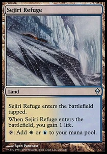 Lot de 4 refuges Zendikar - Toutes couleurs disponibles - Magic mtg - Picture 1 of 6