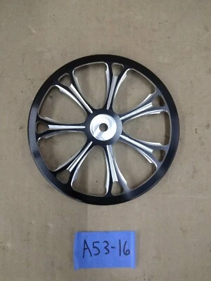 Performance Machine Paramount Round Air Clean Cover Only 0206-2010PAR-BM Harley - Image 1 of 4