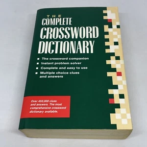 The Complete Crossword Dictionary by Ursula Harringman Paperback | Good - Picture 1 of 12