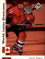 1998-99 UD Choice Hockey #267 Steve Begin