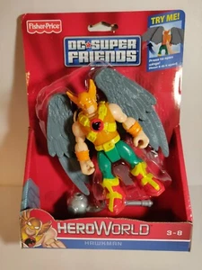Fisher Price DC Super Friends Hero World HAWKMAN (CosBman792) - Picture 1 of 7