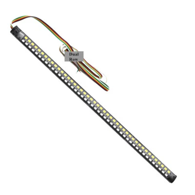 Dual Color Strip Tail Lights Led Rear Turn Signal Brake Lamp Motorcycle Parts - Image 1 of 4