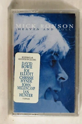 MICK RONSON ‎– Heaven And Hull 2001 US issue cassette SEALED David Bowie - Image 1 of 2