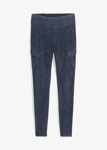 Neu Leggings in Jeansoptik Gr. 52/54 Blau Denim Used Damen Hose Jeans - Bild 1 von 1
