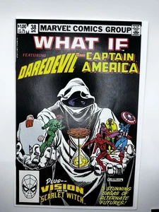 What If? Comic Book #38 Daredevil Captain America Marvel Comics 1983 NM - Picture 1 of 3