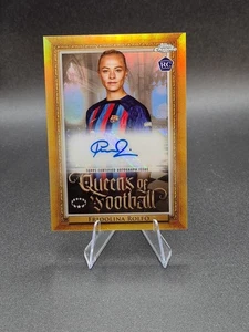 2022-23 Topps Chrome UEFA Women's Fridolina Rolfo Queens of Football Auto RC - Picture 1 of 2