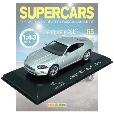 Panini Supercars Collection 65 - Jaguar XK cupé modelo 2006 con cargador Foto 1 de 4
