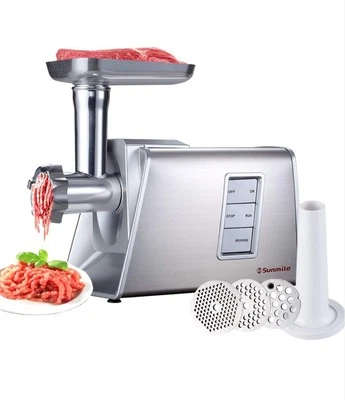 Sunmile SM-G73 Heavy Duty Electric Meat Grinder and Sausage Stuffer Maker 1000W - Image 1 of 4