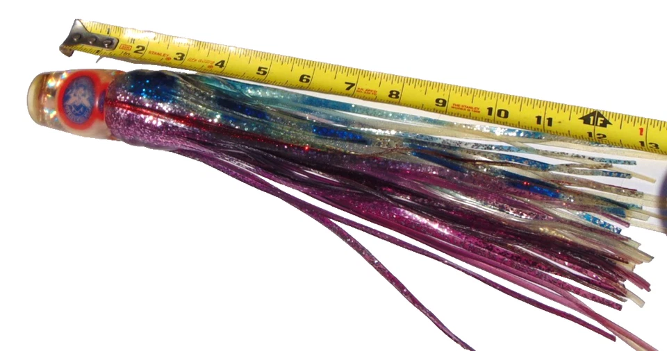 Señuelo de pesca vintage Pakula 12" Wahoo Marlin Atún Mahi ONO Big Game Trolling Foto 1 de 3