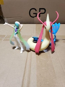 Pokemon Scale World Hoenn Region Wallace & Milotic Figure BANDAI 1/20 Japan - Picture 1 of 8