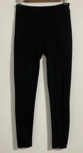 Assets Red Hot Label By Spanx Women's M Black Ponte Smoothing Shaping Leggings - Picture 1 of 9
