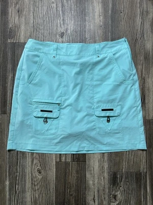 Saia Jamie Sadock Feminina 10 Bolsos de Carga de Golfe Zíper Elástico Desempenho Atlético - Imagem 1 de 4