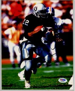 Roger Craig Oakland Raiders signiertes Auto 8" x 10" Foto Echtheitszertifikat PSA - Bild 1 von 2