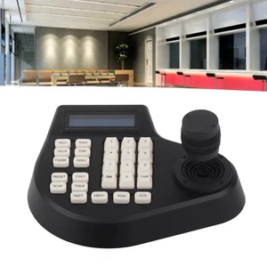 UK Plug 3D PTZ Camera Keyboard RS485 PTZ Joystick Controller LCD Display Co - Picture 1 of 23
