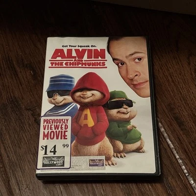 Alvin And The Chipmunks (DVD, 2007) Jason Lee PRE-OWNED GOOD  - Image 1 of 2