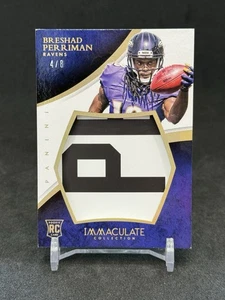 2015 Panini Immaculate Locker Nameplate /8 Breshad Perriman #LG-BP Rookie RC - Picture 1 of 2