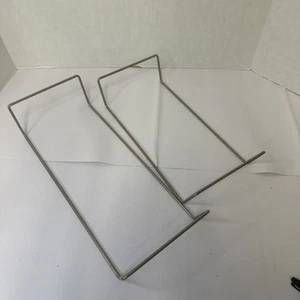 Pampered Chef Large 16 x 6 1/2" & Small 13 1/2 x 6" Wire Rack Holders - Picture 1 of 5