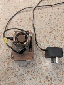 Raspberry Pi 4 Model B, 4GB DDR4, Noctua, C4 Labs Case, RasPi Power Cable - Afbeelding 1 van 6