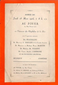 PARIS / FOYER RUE VANEAU / FRATELLINI / SOIRÉE  1926 - Bild 1 von 2