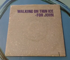 Yoko Ono Walking On Thin Ice 7" Vinyl Italian Press - Picture 1 of 3