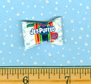 DOLLHOUSE Miniatures SIZE Marshmallow Bag - Picture 1 of 2